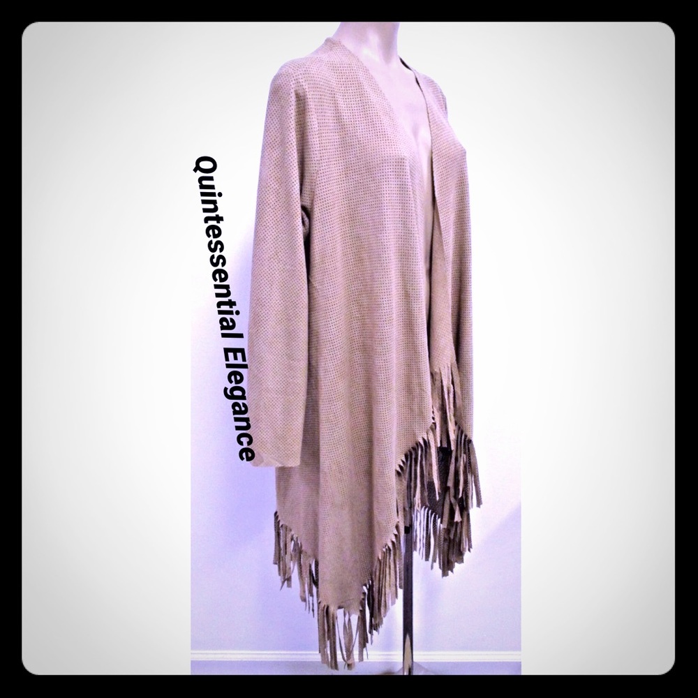 ALBERTO MAKALI Fringe Jacket